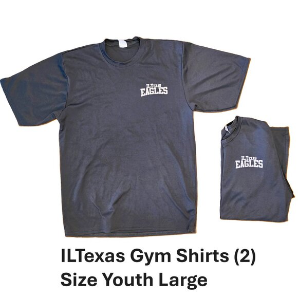International Leadership of Texas ~ Boys Large PE School Uniform Shirts ILTexas - Picture 1 of 10